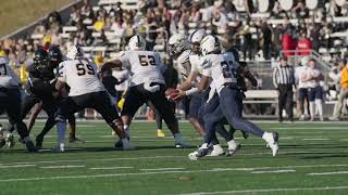 Towson Football Defeats NC AampT on Senior Day [upl. by Seys]