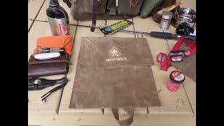 Pathfinder Waxed canvas haversack [upl. by Yawnoc]