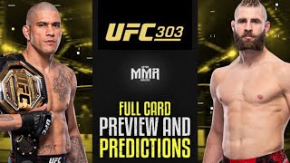 UFC 303 Pereira vs Procházka 2 Full Card Preview and Predictions [upl. by Nimsaj641]