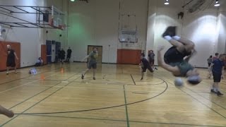 Dodgeball Double Backflip [upl. by Murtagh]