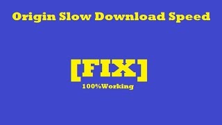 Origin Slow Download Speed Fix Google DNS  RampD Mode 100 Working [upl. by Fabe]