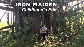 Childhoods End  IRON MAIDEN  Acoustic Fingerstyle Guitar by Thomas Zwijsen [upl. by Seaver]