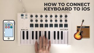 How to use the keyboard instrument in GarageBand iOS iPhoneiPad [upl. by Allare]