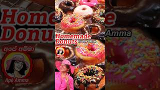 ගෙදර හදන සුපිරි ඩෝනට්ස් Homemade Soft Donuts by Apé Amma [upl. by Anitsuj]