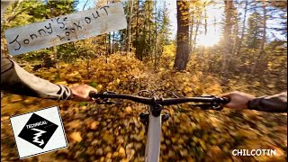 JONNYS LOOKOUT  Single Black trail  Chilcotin [upl. by Amathist]