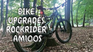 MY BIKE UPGRADES ROCKRIDER AM100S ALL MOUNTAIN MTB rockrider bikeupgrade rockrideram100s [upl. by Hendry]