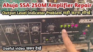 Ahuja 250wat repairing volt Performance हिंदी में SSA 250M powar amplifer [upl. by Gainer]