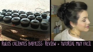 BaByliss Thermo Ceramic Rollers Review  Tuto [upl. by Amrak]