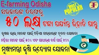 How to Apply Mukhyamantri Krushi Udyog YojanaNew Scheme For Farmer By Odisha Govt [upl. by Fiorenze]