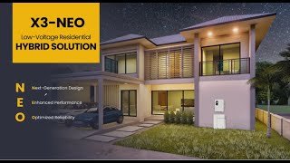 Oct 24 2024 Webinar SolaX X3NEO Low Voltage Residential Hybrid Solution [upl. by Krauss]