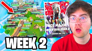 I Competed In FNCS Week 2 In Chapter 5 Fortnite Can We Qualify [upl. by Dressler]