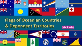 Flags of Oceanian Countries [upl. by Vivyan]