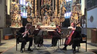 Mozart  Flötenquartett C Dur  1 Allegro  Mozart Quartett Salzburg  MM Kofler Flöte [upl. by Yarahs146]