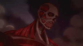 Armin transforms into Colossal Titan Attack on Marley but with the OST [upl. by Zampardi884]