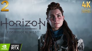 Horizon Forbidden West Part 2 Realistic Ultra Graphics Gameplay 4k 60fps No Commentary [upl. by Gherardo]