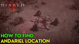 Diablo 4 Andariel Location [upl. by Kerman]