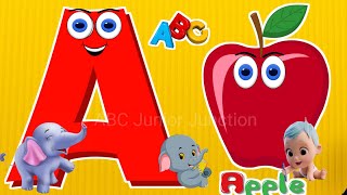 ABC Phonics Song  Abc lyrics song  Tiny Tots  Kiddos Study Zone  ABC Song  Toddler Learning [upl. by Nivrag702]