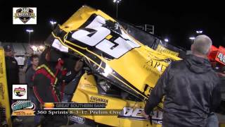 360 Knoxville Nationals Crash and Thrash [upl. by Marcus395]