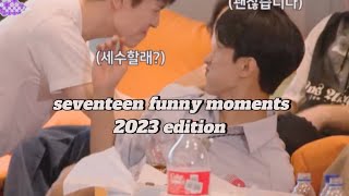 seventeen funny moments  2023 edition  Boolyheaven [upl. by Annmaria]