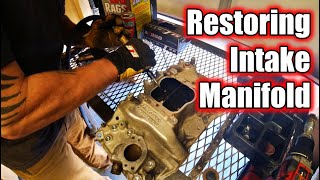 How to Clean Port and Restore Aluminum Intake Manifold Quick and Easy [upl. by Lazaro728]