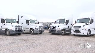 Allelectric trucking fleet and charging station coming to Baltimore [upl. by Leonor399]