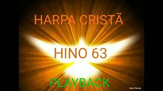 Acordei acordai despertai despertai Hino 63 da Harpa Cristã playback [upl. by Marola]