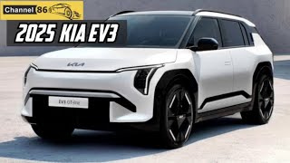 Cheapest 300Mile EV 2025 Kia EV3 First Look amp Review  Channel 86 Drive [upl. by Lleddaw433]