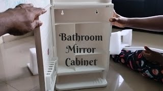 Bathroom Mirror Cabinet  Unboxing Video  From Amazon [upl. by Nailuj]