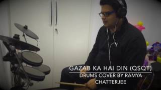 Gazab ka hai din  QMSQMT  Drums Cover  Use Head Phone [upl. by Divan21]