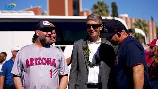 Jimmy amp Scooter Sprotte back for Arizona Footballs Family Weekend [upl. by Uehttam]