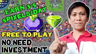 EARN 35 PIXELSDAY FREE TO PLAY NO NEED INVESTMENT [upl. by Krug]