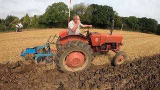 1961 McCormick IH B250 24 Litre 4Cyl Diesel Tractor 30 HP with Plough [upl. by Annawoj]