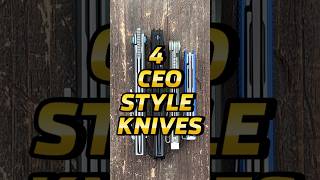 4 CEO Style Pocket Knives edc shorts youtubeshorts knife blade [upl. by Darrow130]