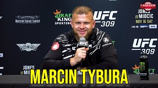 Marcin Tybura Wishes He Had Used 126 Elbows in His Vicious TKO Victory  UFC 309 [upl. by Inanuah738]