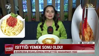 ISITIP YEDİĞİ YEMEK SONU OLDU  UZMANLAR UYARIYOR [upl. by Hako]