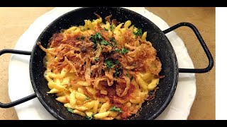 Käsespätzle ir Cheese Spaetzle [upl. by Vinni]