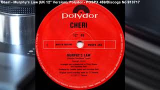 Cheri  Murphys Law UK 12quot Version 1982 [upl. by Fanestil]