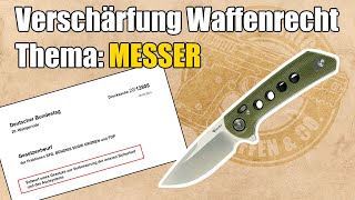 Verschärfung Waffengesetz  Thema MESSER  Alle Änderungen im Überblick [upl. by Biel165]