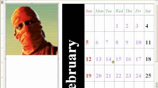 How to make a calendar in word [upl. by Ansley264]