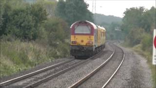 Trains at Radley 030914 [upl. by Eniron434]