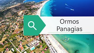 ORMOS PANAGIAS🏖️ drone montage Greece amp Karidi [upl. by Perrine]