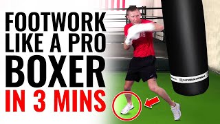 Boxing Footwork Drill for Improved Movement [upl. by Ained]