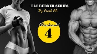 Workout 4 of 30 Days Fat Burning Workout Challenge By Coach Ali [upl. by Sair]