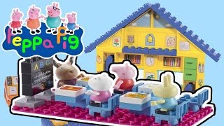 PEPPA PIG ITALIANO  Peppa Pig va a scuola avrà studiato per il compito in classe [upl. by Rep769]