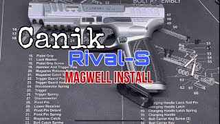 Canik RivalS Magwell Install [upl. by Einberger]