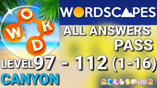 Wordscapes Daily Puzzle Level 97112 ANSWERS [upl. by Mairam]