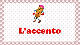 l accento [upl. by Ledif]