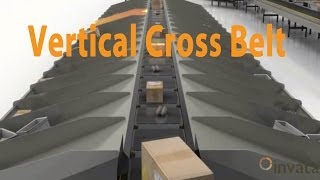 Linear Belt Sortation Conveyor  Invata Intralogistics [upl. by Ennaxxor703]