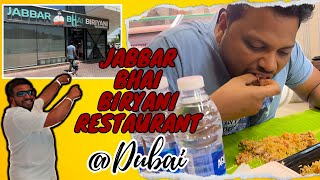 Feast at Jabbar Bhai’s Biryani Restaurant in Dubai 🍲✨biryani foodvlog [upl. by Shelia395]