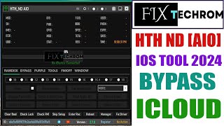 HTH ND AIO IOS TOOL 2024  Active Passcode IOS Device  Read Apple ID [upl. by Ylram322]